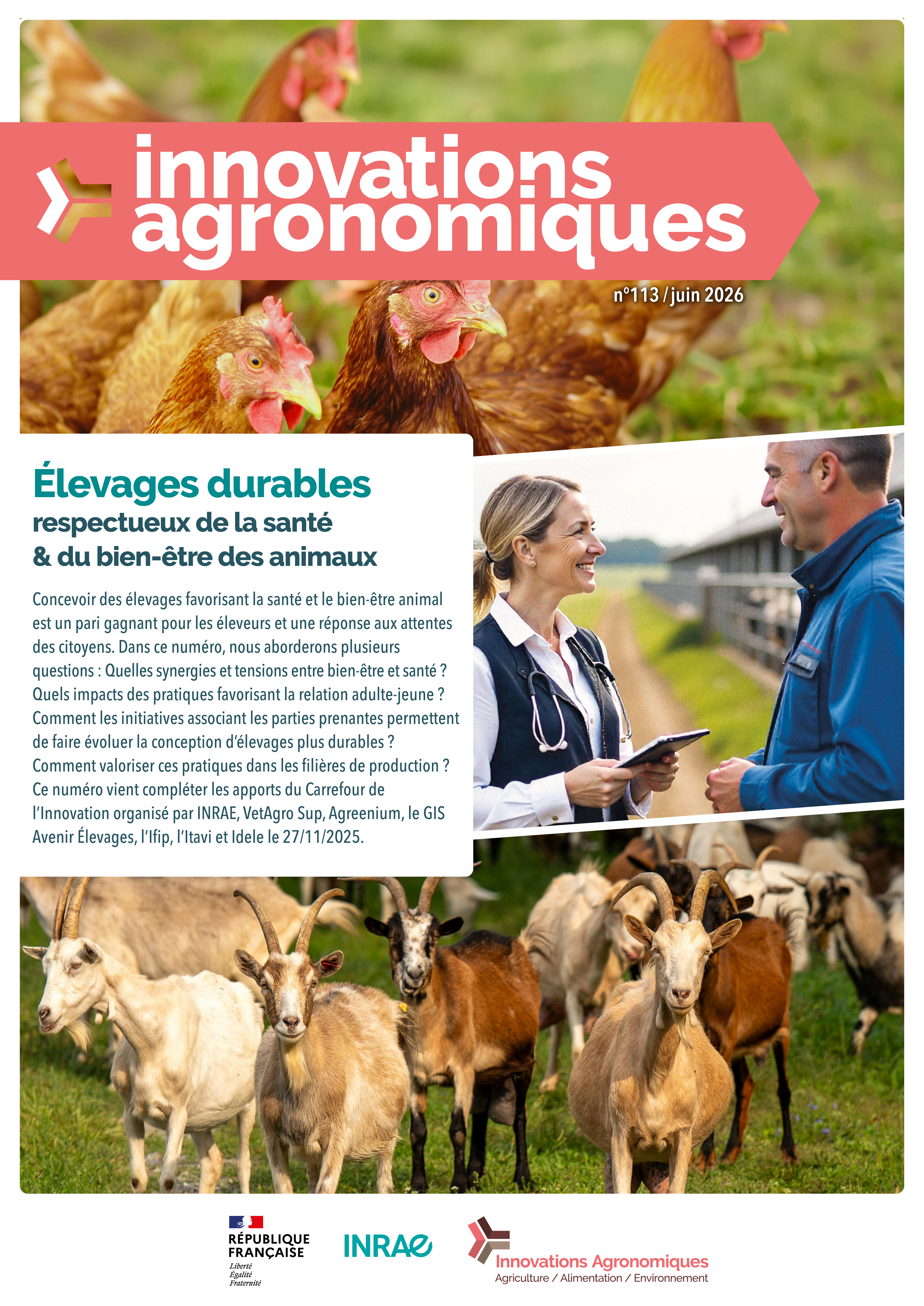 					Afficher Vol. 113 (2026): Élevages durables respectueux de la santé et du bien-être des animaux
				